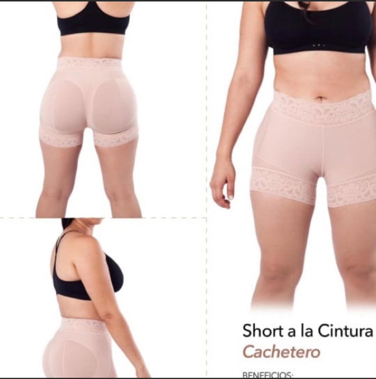 Butt Lifting Faja Shorts – GlamourGirl
