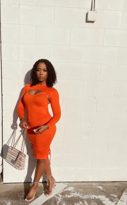 Orange Dress